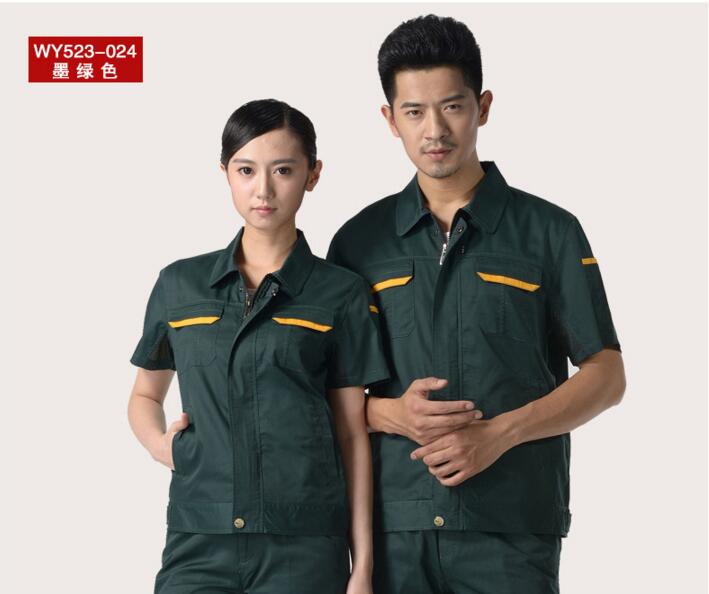 夏裝工作服定做