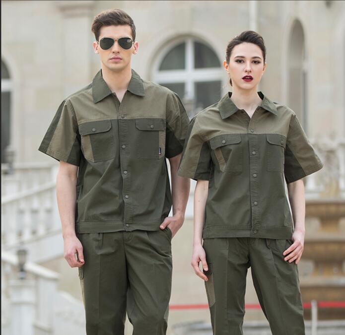 夏裝工作服定做